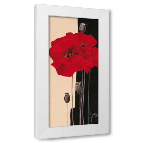 Refined II White Modern Wood Framed Art Print by Roseboom, Jettie