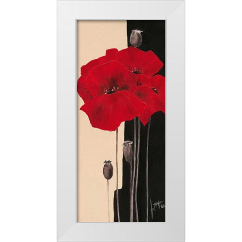 Refined II White Modern Wood Framed Art Print by Roseboom, Jettie