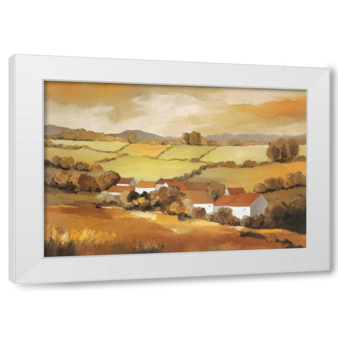 Unforgettable II White Modern Wood Framed Art Print by Paus, Hans