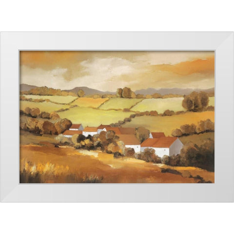 Unforgettable II White Modern Wood Framed Art Print by Paus, Hans