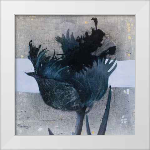 Estella Tulip I White Modern Wood Framed Art Print by Vriesendorp, Heleen