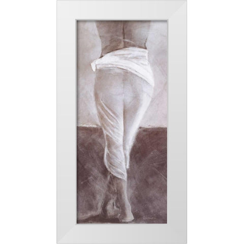 Private III White Modern Wood Framed Art Print by Emanuel, Beate