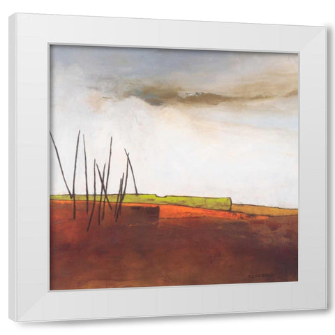 Fascinating Landscape III White Modern Wood Framed Art Print by Cordaro, Emiliano