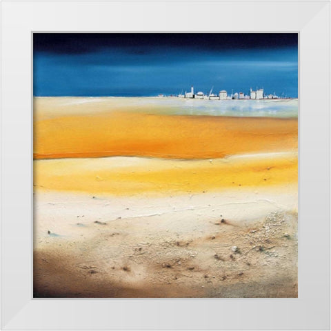 Imagination II White Modern Wood Framed Art Print by Jauneau, Jean