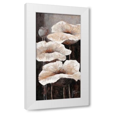 Ambiance IV White Modern Wood Framed Art Print by Roseboom, Jettie