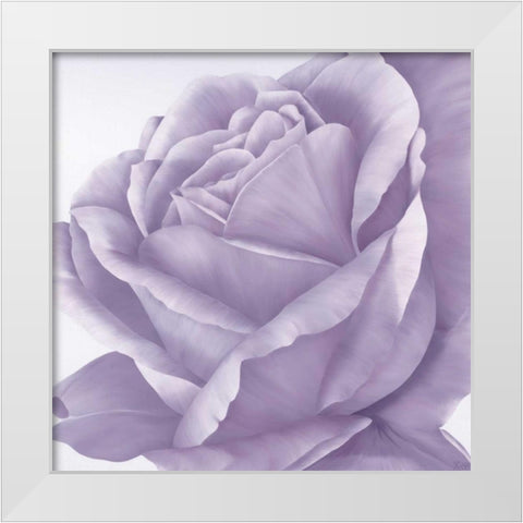 Magnificence II White Modern Wood Framed Art Print by Poelstra-Holzhaus, Yvonne