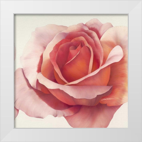 Magnificence III White Modern Wood Framed Art Print by Poelstra-Holzhaus, Yvonne