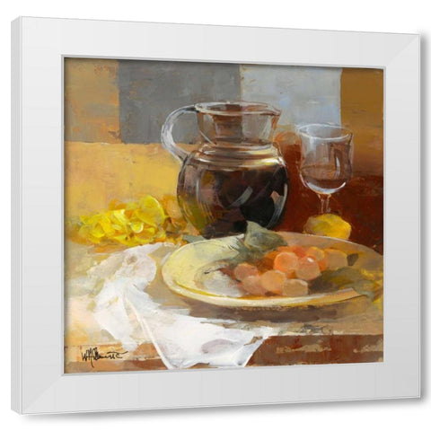 A good taste II White Modern Wood Framed Art Print by Haenraets, Willem