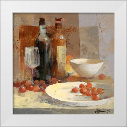 A good taste IV White Modern Wood Framed Art Print by Haenraets, Willem