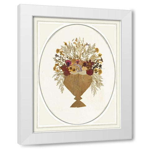 Gardenio III White Modern Wood Framed Art Print by Waltz, Anne