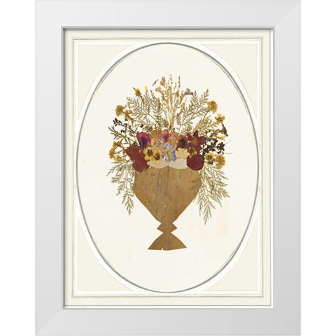 Gardenio III White Modern Wood Framed Art Print by Waltz, Anne