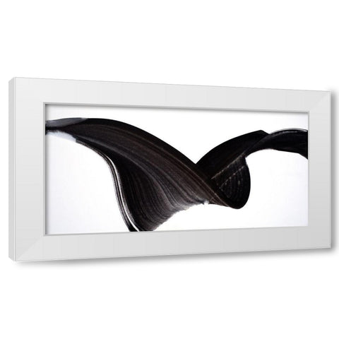 Flug White Modern Wood Framed Art Print by Jungk, Andreas