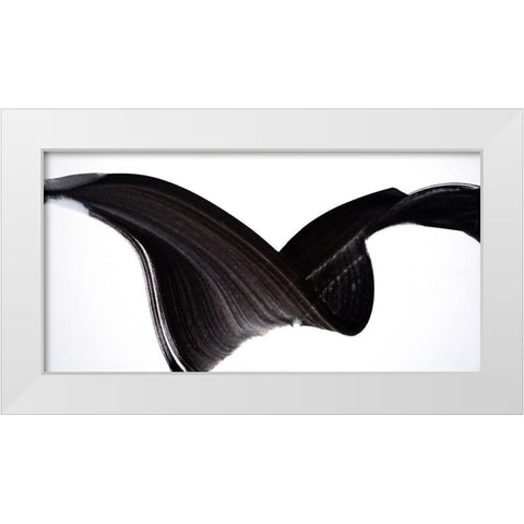 Flug White Modern Wood Framed Art Print by Jungk, Andreas