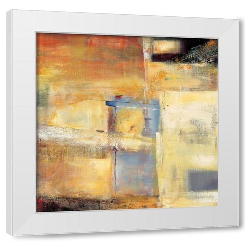 Colorfield I White Modern Wood Framed Art Print by Danckaert, Bea