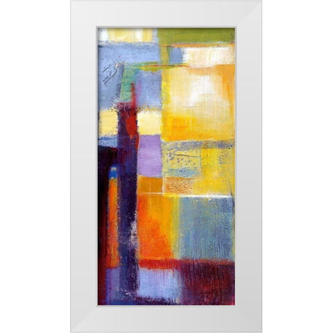 Deep View I White Modern Wood Framed Art Print by Danckaert, Bea