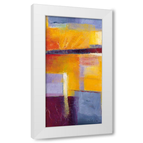 Deep View II White Modern Wood Framed Art Print by Danckaert, Bea