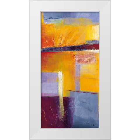 Deep View II White Modern Wood Framed Art Print by Danckaert, Bea