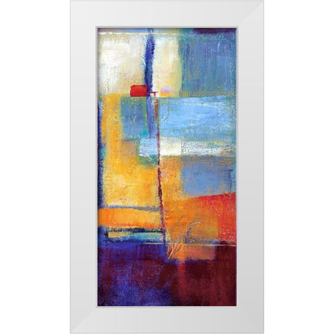Deep View III White Modern Wood Framed Art Print by Danckaert, Bea