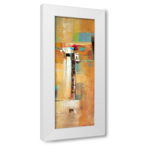 Souther Heights II White Modern Wood Framed Art Print by Danckaert, Bea