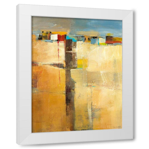 Siesta I White Modern Wood Framed Art Print by Danckaert, Bea