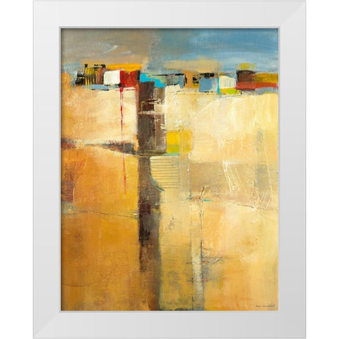 Siesta I White Modern Wood Framed Art Print by Danckaert, Bea