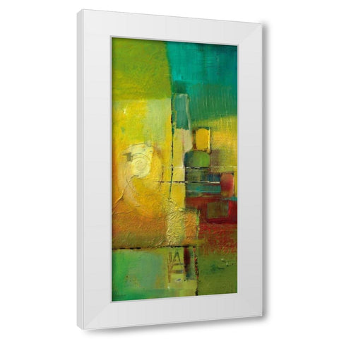Springtime II White Modern Wood Framed Art Print by Danckaert, Bea