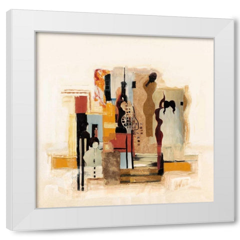 Nachmittag in Sondrio I White Modern Wood Framed Art Print by Bonciani, Celina