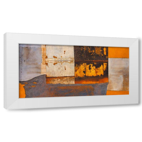 African Arche I White Modern Wood Framed Art Print by Heinrich, Christian