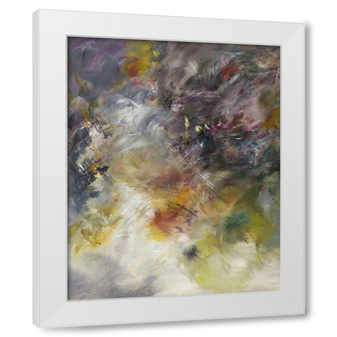 Extravaganz VI White Modern Wood Framed Art Print by Middendorf, Christiane
