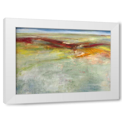 Weites Land I White Modern Wood Framed Art Print by Ohland, Christa
