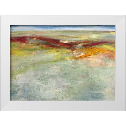 Weites Land I White Modern Wood Framed Art Print by Ohland, Christa