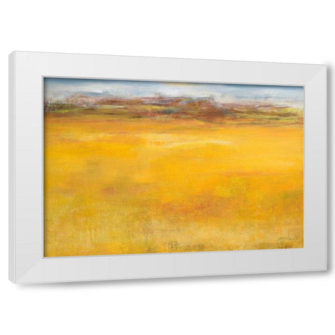 Weites Land II White Modern Wood Framed Art Print by Ohland, Christa