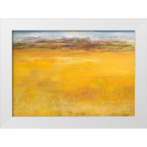 Weites Land II White Modern Wood Framed Art Print by Ohland, Christa
