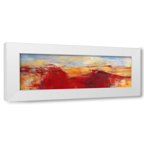 Sommerland I White Modern Wood Framed Art Print by Ohland, Christa