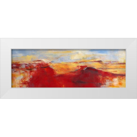 Sommerland I White Modern Wood Framed Art Print by Ohland, Christa