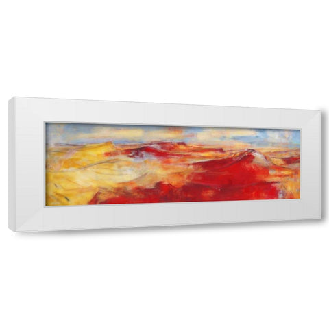 Sommerland II White Modern Wood Framed Art Print by Ohland, Christa
