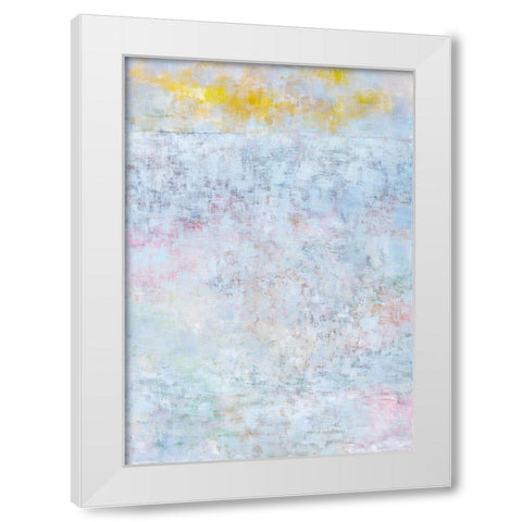 Jahreszeiten I White Modern Wood Framed Art Print by Ohland, Christa