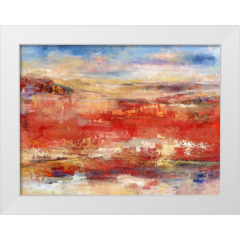 Weite IV White Modern Wood Framed Art Print by Ohland, Christa
