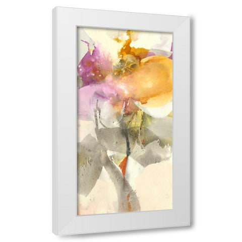 Tender Blossom White Modern Wood Framed Art Print by Witt, El