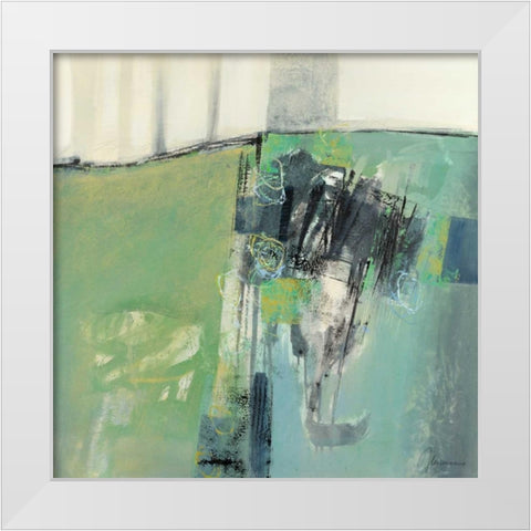 Prato I White Modern Wood Framed Art Print by Cusumano, Francesco