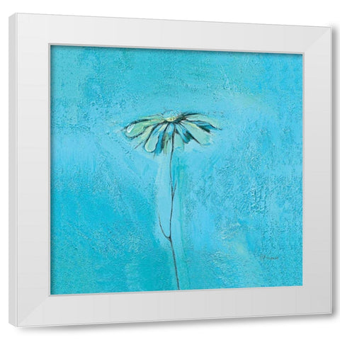Fiore 4 White Modern Wood Framed Art Print by Filatov, Elena