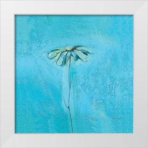 Fiore 4 White Modern Wood Framed Art Print by Filatov, Elena