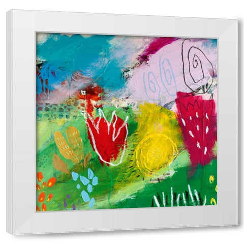 Verzaubert Teil I White Modern Wood Framed Art Print by Schmalzl, Franziska