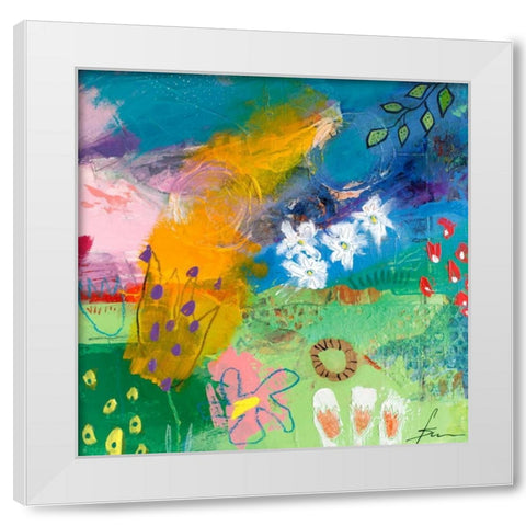 Verzaubert Teil II White Modern Wood Framed Art Print by Schmalzl, Franziska