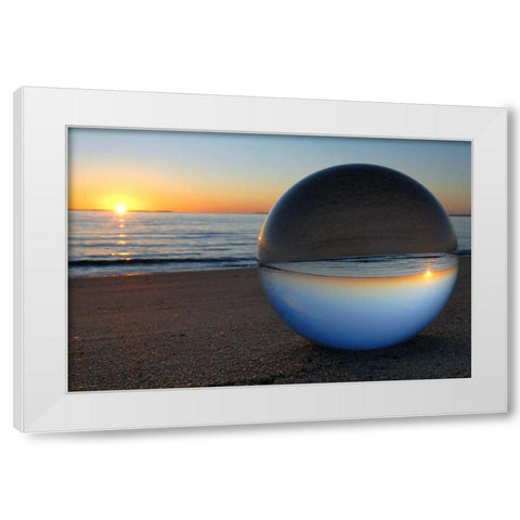 Lichterstimmung White Modern Wood Framed Art Print by Rossmeissl, Gerhard