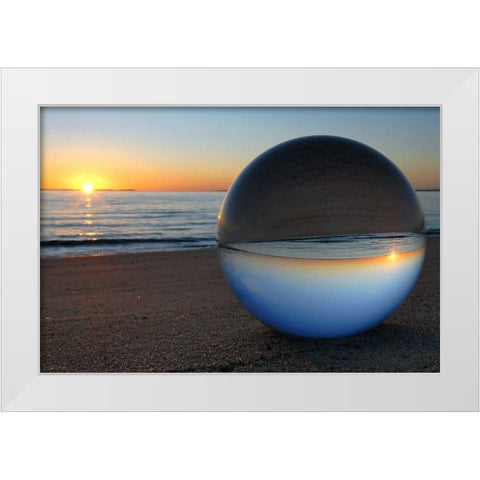 Lichterstimmung White Modern Wood Framed Art Print by Rossmeissl, Gerhard