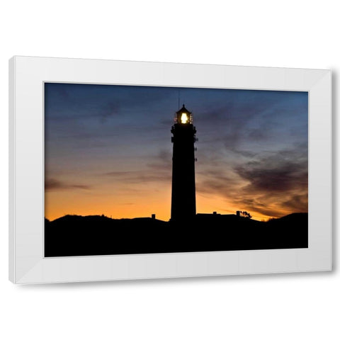 Horizont and Licht I White Modern Wood Framed Art Print by Rossmeissl, Gerhard