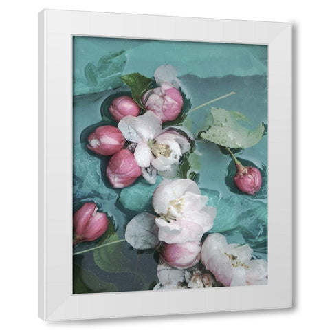 Blumenkunst White Modern Wood Framed Art Print by Weissing, Gerd