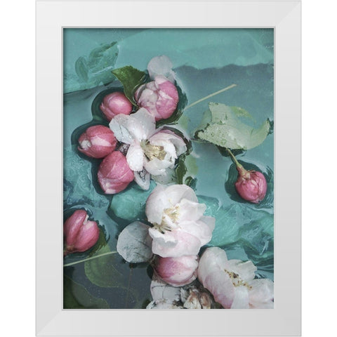 Blumenkunst White Modern Wood Framed Art Print by Weissing, Gerd
