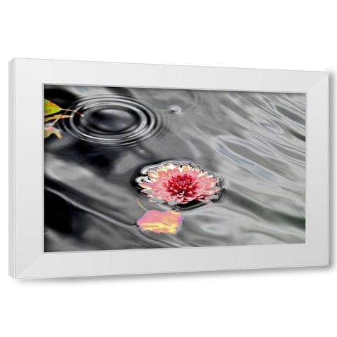 Traumwasser White Modern Wood Framed Art Print by Weissing, Gerd